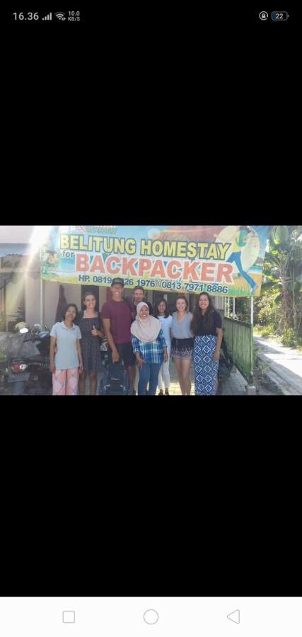 דירות טנג'ונג פנדן Belitung Backpacker מראה חיצוני תמונה